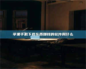 醴陵苹果手机下载东西赚钱的软件叫什么 第1张 醴陵苹果手机下载东西赚钱的软件叫什么 第1张